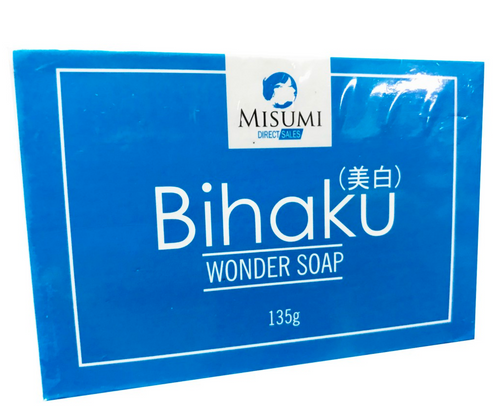 3 bars Misumi Bihaku Wonder Soap 135g each