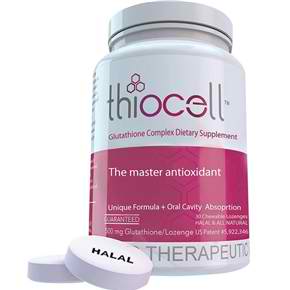 Thiocell Glutathione Lozenges 500mg x 30 capsules